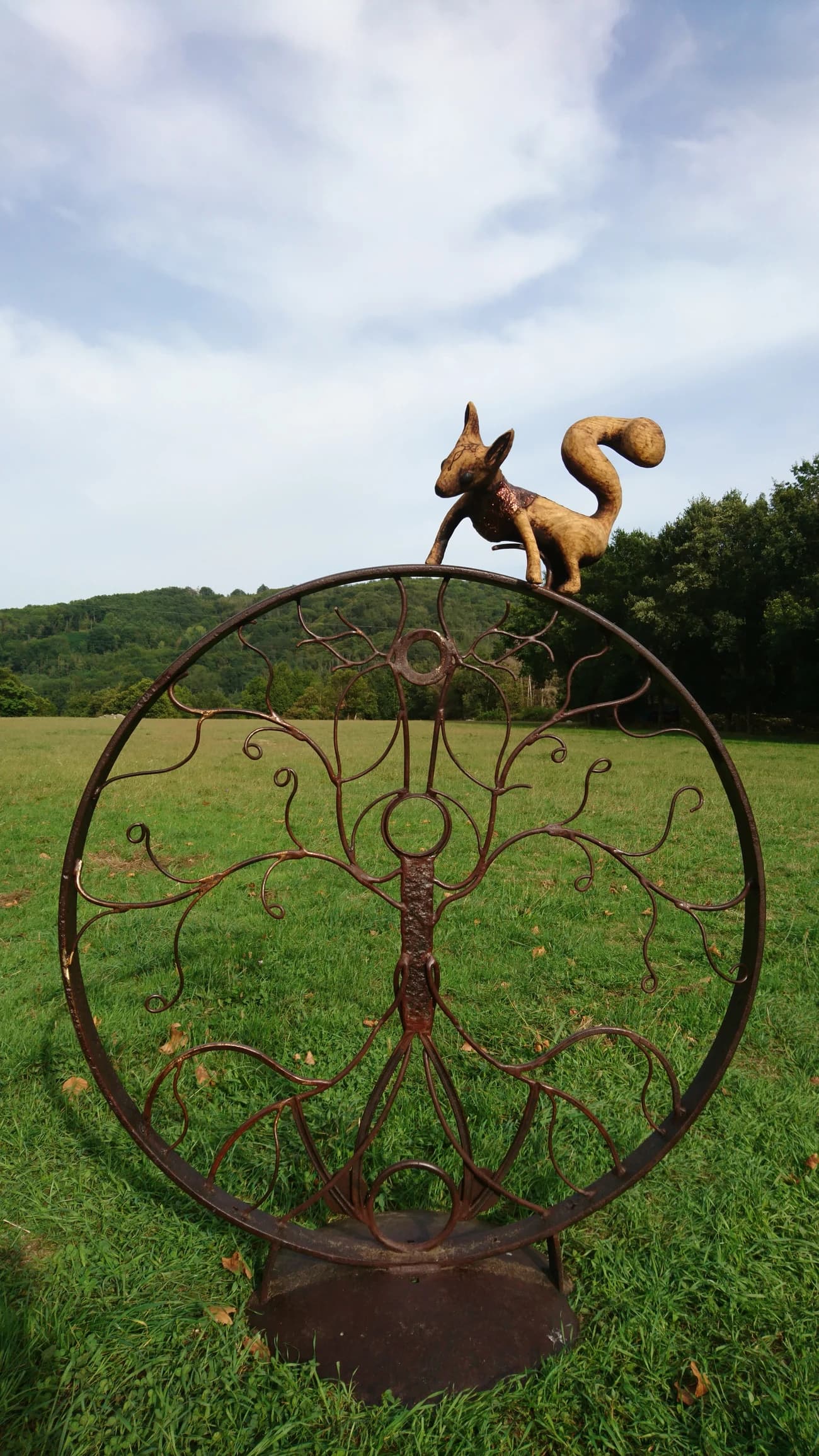 Sculpture métal arbre de vie n°1