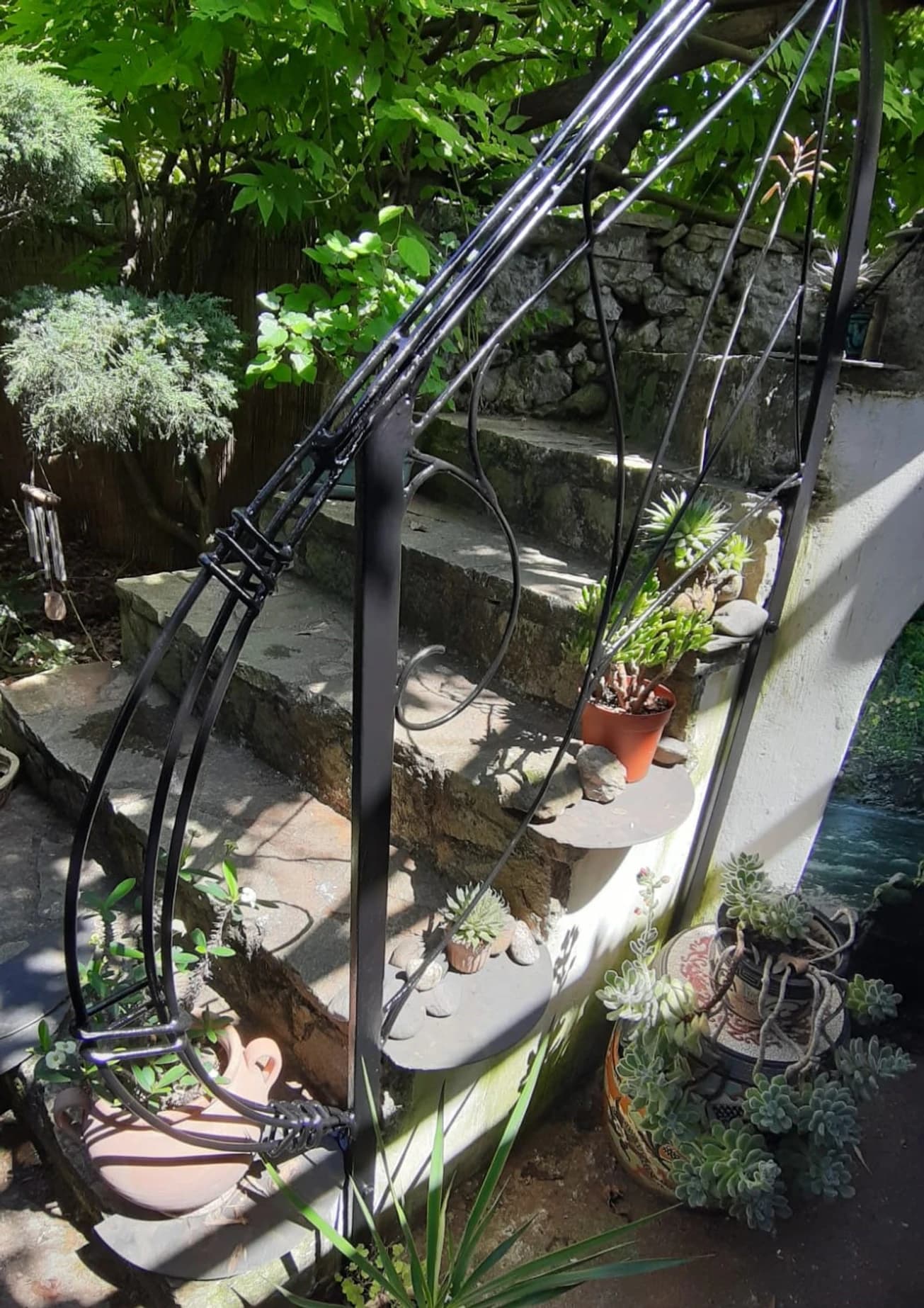 Mobilier rambarde escalier sur mesure n°1
